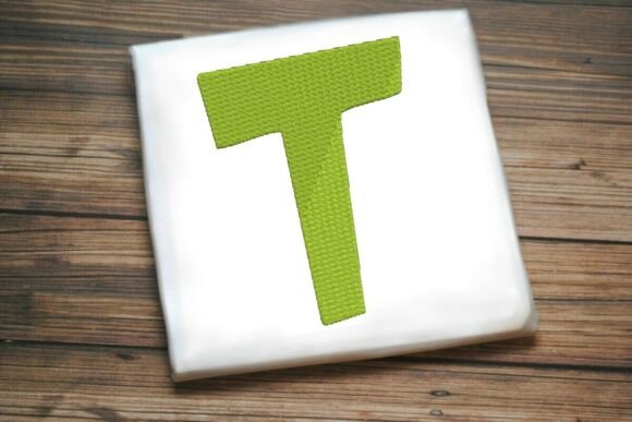 Alphabet Letter T Machine Embroidery Design Review