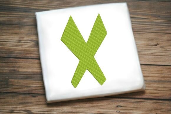 Alphabet Letter X Machine Embroidery Design Review