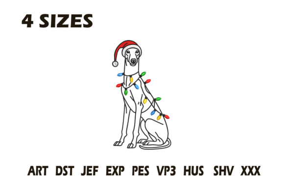 Christmas Greyhound Embroidery Review: A Designer’s Perspective