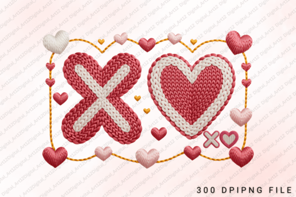 Embroidery Xoxo Valentine PNG Design Review for Boutique Sweatshirts