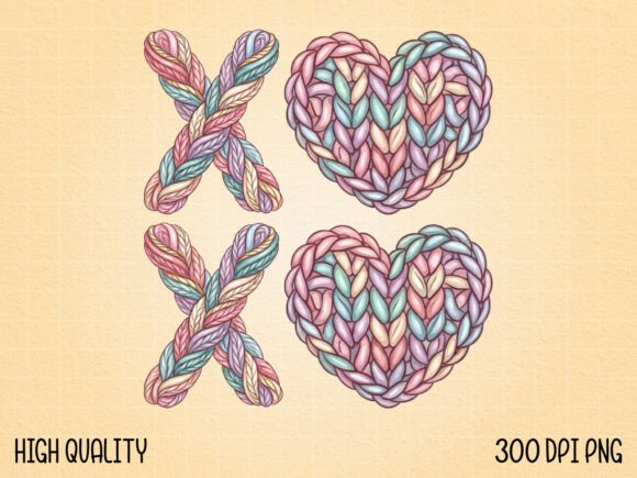Faux Embroidery XOXO Heart PNG Review for Seasonal Creations