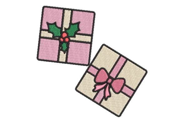 Pink Christmas Presents Embroidery Review for Seasonal Projects